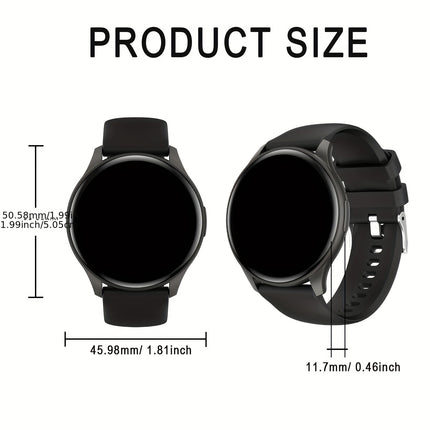 Smart Watch, Wireless Calling Dial, Multi-Sport Mode, Calling Reminder And Rejection, SMS Reminder, Suitable For Men And Women, Sports Watches, Custom Wallpaper, Activity Monitoring, For IOS/Andriod