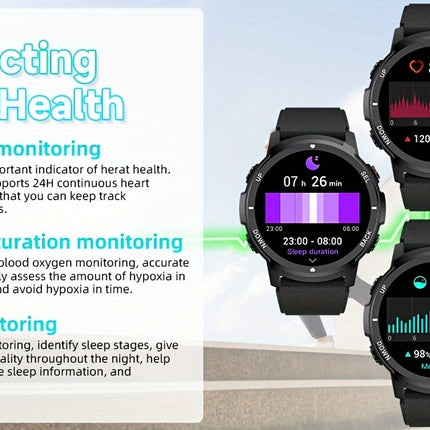S52 Smart Men's Watch, 1.39 "smart Watch With Wireless Call, Sleep Monitor,, 110+sport Mode, Compatible With Android IOS