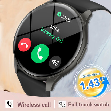 Smart Watch, Wireless Calling Dial, Multi-Sport Mode, Calling Reminder And Rejection, SMS Reminder, Suitable For Men And Women, Sports Watches, Custom Wallpaper, Activity Monitoring, For IOS/Andriod