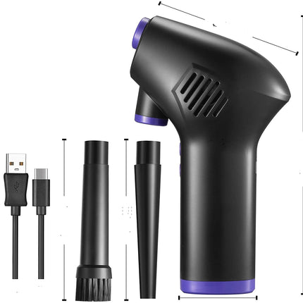 Cordless Air Duster Compressed Air Blower Electric Air Duster for Computer Keyboard Camera Cleaning Small Appliances