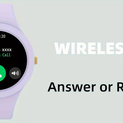 Fashion Smart Watch For Women 2024 New Arrivals 1.2Inch Round Screen Ladies Wristwatches Outdoor Exercise Fitness Tracker Multiple Sports Mode Steps Calories Sleep Monitoring Music Control Message Push Wireless Call Smartwatc