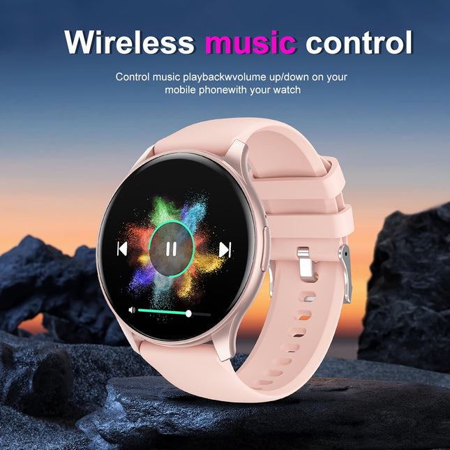Smart Watch, Wireless Calling Dial, Multi-Sport Mode, Calling Reminder And Rejection, SMS Reminder, Suitable For Men And Women, Sports Watches, Custom Wallpaper, Activity Monitoring, For IOS/Andriod