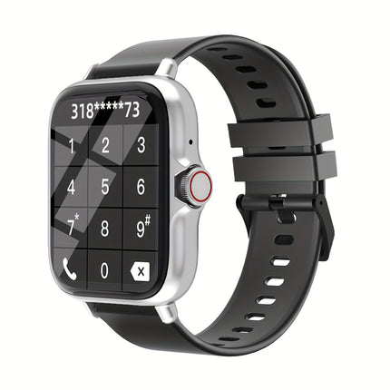 Multifunctional Sports Smart Watch For Men & Women, 1.83'' Full Touch Screen With Wireless Calling & Messaging, Pedometer, Android-Compatible, Casual Style, Gift Idea