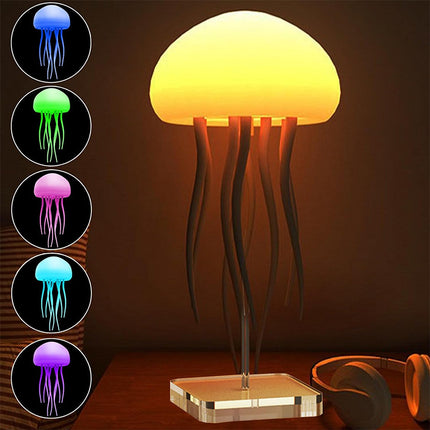 Jellyfish Mood Lamp – LED Night Light, Portable, Smart Decoration