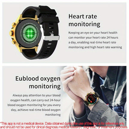 Top Brand Fashion Smart Watch For Women 1.52 Inch HD Screen 50+ Sports Modes Altitude Calendar Call Reminder Music Exercise Message Notification Mileage Record Watch for Women & Men