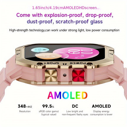 YOWMOY 2024 New Smart Watch, AMOLED, 1.65INCH, Wireless Call, Sport Mode, Sport Watch For