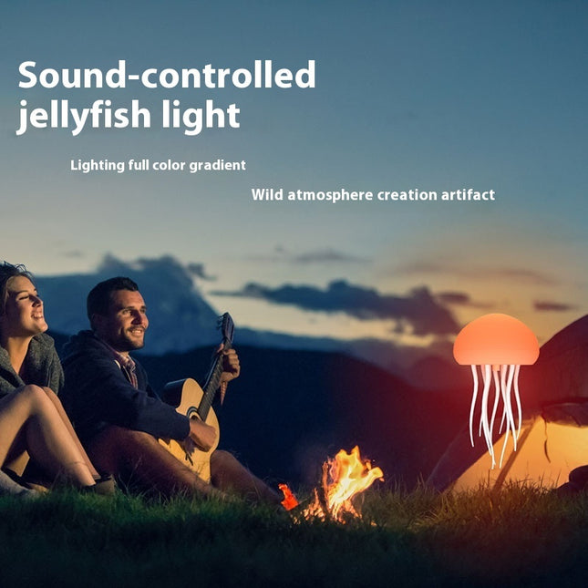 Jellyfish Mood Lamp – LED Night Light, Portable, Smart Decoration