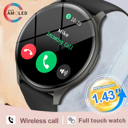 Smart Watch, Wireless Calling Dial, Multi-Sport Mode, Calling Reminder And Rejection, SMS Reminder, Suitable For Men And Women, Sports Watches, Custom Wallpaper, Activity Monitoring, For IOS/Andriod