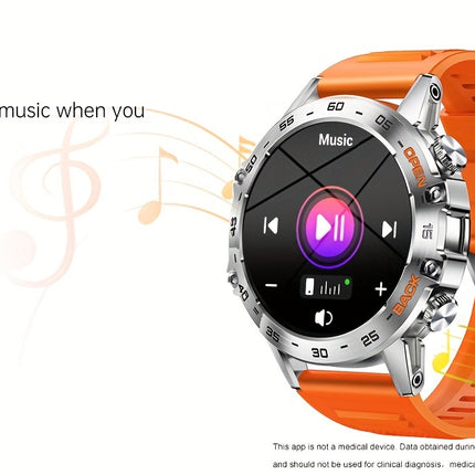 LIGE HD Smart Watch - Stylish Wrist Watches for Women Men with Wireless Call, 1.39" High-Definition Display, Multi-Sports Modes, Information Alerts, Sedentary Reminders, Music Control, Sports Pedometer, and Heart Rate Monitor