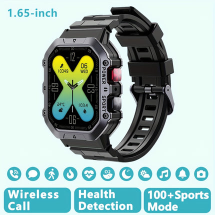 YOWMOY 2024 New Smart Watch, AMOLED, 1.65INCH, Wireless Call, Sport Mode, Sport Watch For