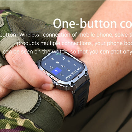 LIGE Smart Watch Wireless Call For Women Men, 1.96" HD Display, Multi Sports Modes, Voice Assistant, Weather Forecast, Calorie Monitoring, Sports Pedometer Watch For Android IOS