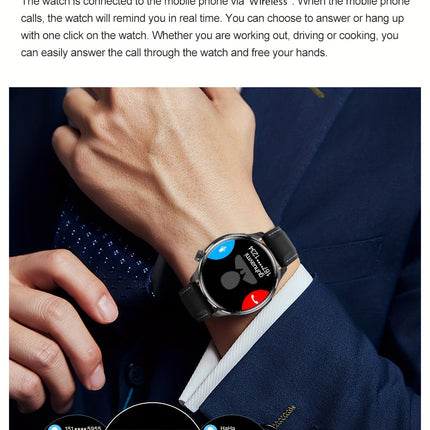 GUHUAVMI 2024 New Men's Sports Smart Watch GPS Track NFC Voice Assistant Wireless Call Smart Watch 1.53-inch AMOLED 360 * 360 HD Screen Watch GT4.