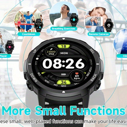 S52 Smart Men's Watch, 1.39 "smart Watch With Wireless Call, Sleep Monitor,, 110+sport Mode, Compatible With Android IOS