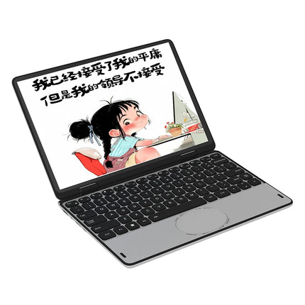 10.95Inch Yoga Touch Screen 360 Degree Rotatable Laptop Intel N100 Quad Core DDR4 32GB RAM 1TB SSD Mini Yoga Business Laptop PC