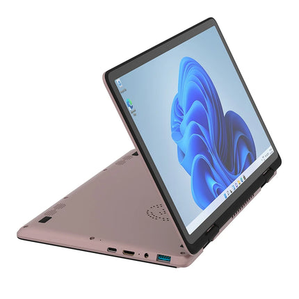 OEM Factory Sale 360 Degree Foldable Intel N100 Quad Core DDR4 32GB RAM 1TB SSD 11inch Mini Yoga Cheap Business Laptop Computer