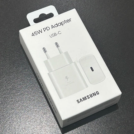 Samsung 45W PD Charger Super Fast Charging For Galaxy S25 Ultra Plus S24 S23 S22 A56 A55 A36 EU Adapter 5A Type C Cable