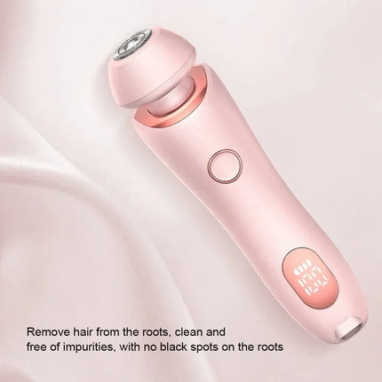 Electric Razors for Women 2 In 1 Bikini Trimmer Face Shavers Hair Removal for Underarms Legs Ladies Body Trimmer IPX7 Waterproof