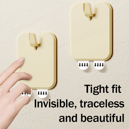 1/10Pcs Picture Frame Hook Punch-free Self-Adhesive Wall Adhesive Hooks Strong Adhesive Seamless Wall Hanging Organizer