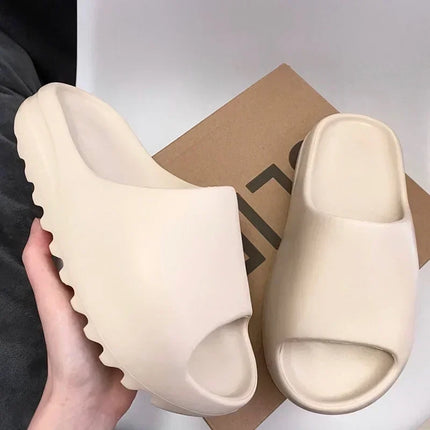 Hot Coconut Slippers Cloud Thick-soled Sandals Summer Fashion Soft Bottom Beach Men Slippers Women's Sandals EVA Slides
