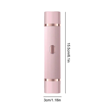 2in1 Electric Razors for Women Bikini Trimmer Facial Mustache Shavers for Ladies Body Underarms Legs Portable Painless Epilator