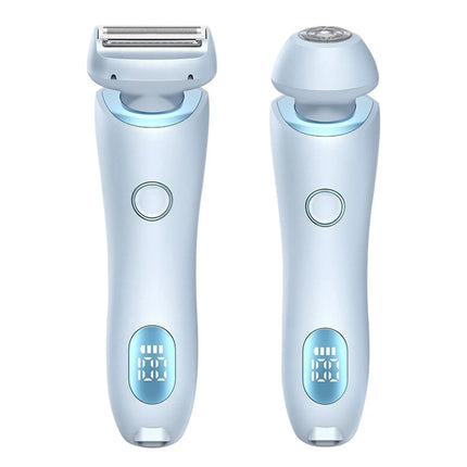 Electric Razors for Women 2 In 1 Bikini Trimmer Face Shavers Hair Removal for Underarms Legs Ladies Body Trimmer IPX7 Waterproof