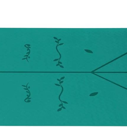 Good Nite 6mm TPE Yoga Mat - Non-Slip with Alignment Lines for Pilates, Fitness & Gym, Includes Strap (183x61cm)