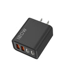Black US Plug / Yellow