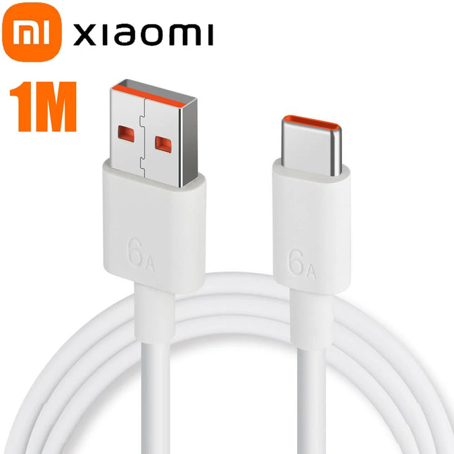 Xiaomi 67W USB Fast Charger For Xiaomi 14 13 12 11 10 Ultra Redmi Note 12T 13 Pro Turbo Quick Charge Type C USB Charging Cable