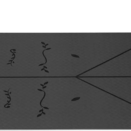 Good Nite 6mm TPE Yoga Mat - Non-Slip with Alignment Lines for Pilates, Fitness & Gym, Includes Strap (183x61cm)