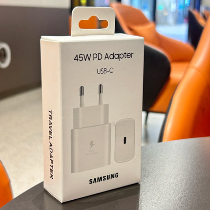 Samsung 45W PD Charger Super Fast Charging For Galaxy S25 Ultra Plus S24 S23 S22 A56 A55 A36 EU Adapter 5A Type C Cable