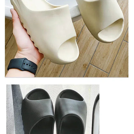 Hot Coconut Slippers Cloud Thick-soled Sandals Summer Fashion Soft Bottom Beach Men Slippers Women's Sandals EVA Slides