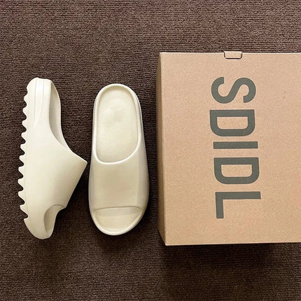 Hot Coconut Slippers Cloud Thick-soled Sandals Summer Fashion Soft Bottom Beach Men Slippers Women's Sandals EVA Slides