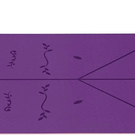 Good Nite 6mm TPE Yoga Mat - Non-Slip with Alignment Lines for Pilates, Fitness & Gym, Includes Strap (183x61cm)