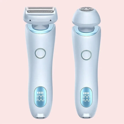 Electric Razors for Women 2 In 1 Bikini Trimmer Face Shavers Hair Removal for Underarms Legs Ladies Body Trimmer IPX7 Waterproof