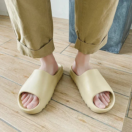 Hot Coconut Slippers Cloud Thick-soled Sandals Summer Fashion Soft Bottom Beach Men Slippers Women's Sandals EVA Slides