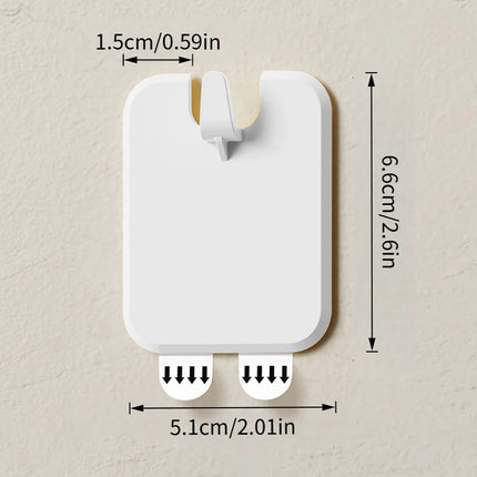 1/10Pcs Picture Frame Hook Punch-free Self-Adhesive Wall Adhesive Hooks Strong Adhesive Seamless Wall Hanging Organizer