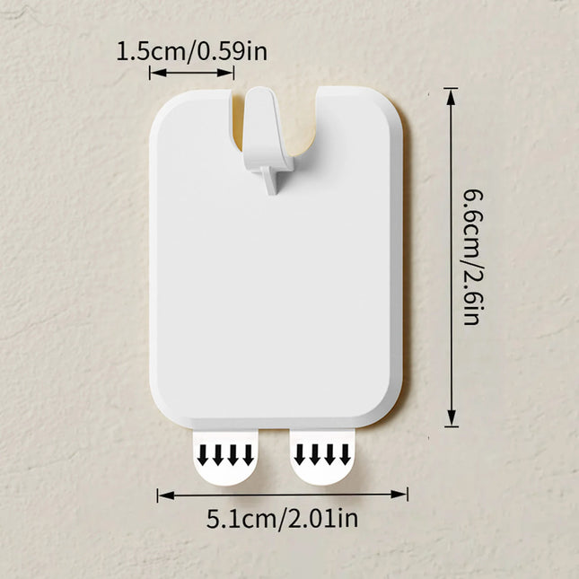 1/10Pcs Picture Frame Hook Punch-free Self-Adhesive Wall Adhesive Hooks Strong Adhesive Seamless Wall Hanging Organizer