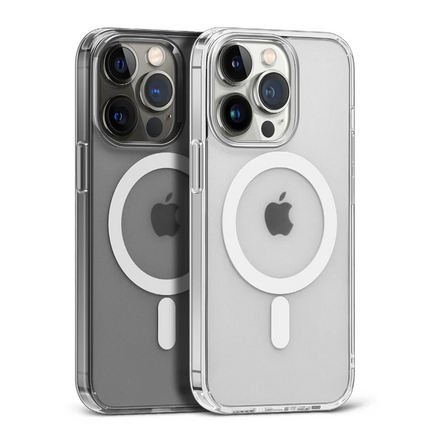 Funda Magnetic Clear Case For APPLE iPhone 17 Air 16 15 14 13 12 Pro Max Plus 16e Mini Wireless Charging Compatible With Magsafe