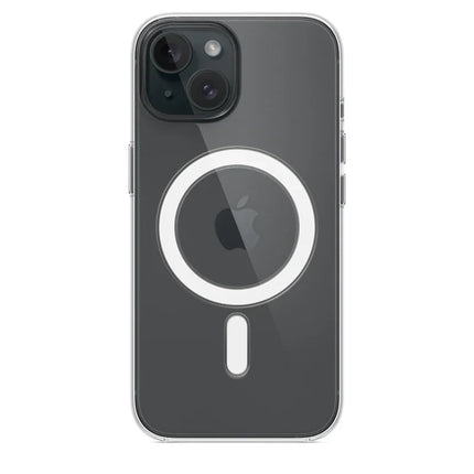 Funda Magnetic Clear Case For APPLE iPhone 17 Air 16 15 14 13 12 Pro Max Plus 16e Mini Wireless Charging Compatible With Magsafe
