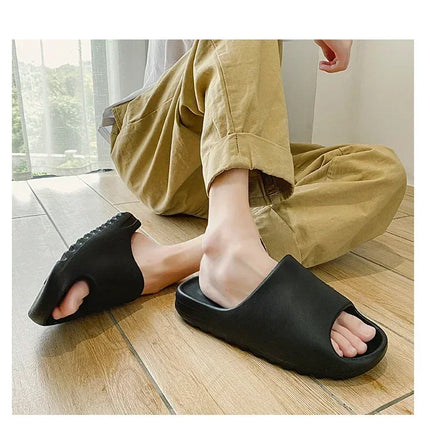 Hot Coconut Slippers Cloud Thick-soled Sandals Summer Fashion Soft Bottom Beach Men Slippers Women's Sandals EVA Slides