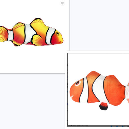 Electric Funny Cat Simulation Fish Beating Usb Jumping Cat Toy