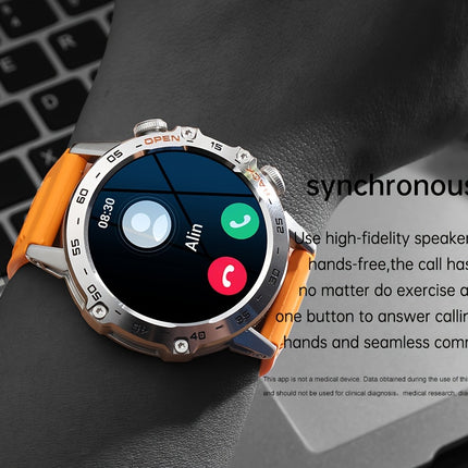 LIGE HD Smart Watch - Stylish Wrist Watches for Women Men with Wireless Call, 1.39" High-Definition Display, Multi-Sports Modes, Information Alerts, Sedentary Reminders, Music Control, Sports Pedometer, and Heart Rate Monitor