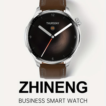 GUHUAVMI 2024 New Men's Sports Smart Watch GPS Track NFC Voice Assistant Wireless Call Smart Watch 1.53-inch AMOLED 360 * 360 HD Screen Watch GT4.