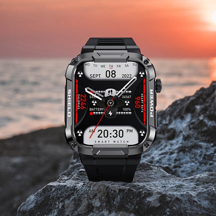 Ultimate Military Smart Watch - Android & IOS Compatible, AI Voice Assistant, Hands-Free Call, Advanced Fitness Tracker, Sports Watch - Perfect Gift for Her on Birthday, Valentines, Easter