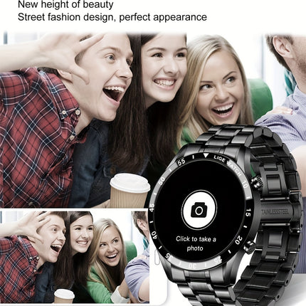 LIGE Smart Watch (Wireless Call) For Women Men, 1.39" HD Display, Multi Sports Modes, Information Alerts, Music Control, Sleep Monitoring, Sports Pedometer Watch For Android IOS