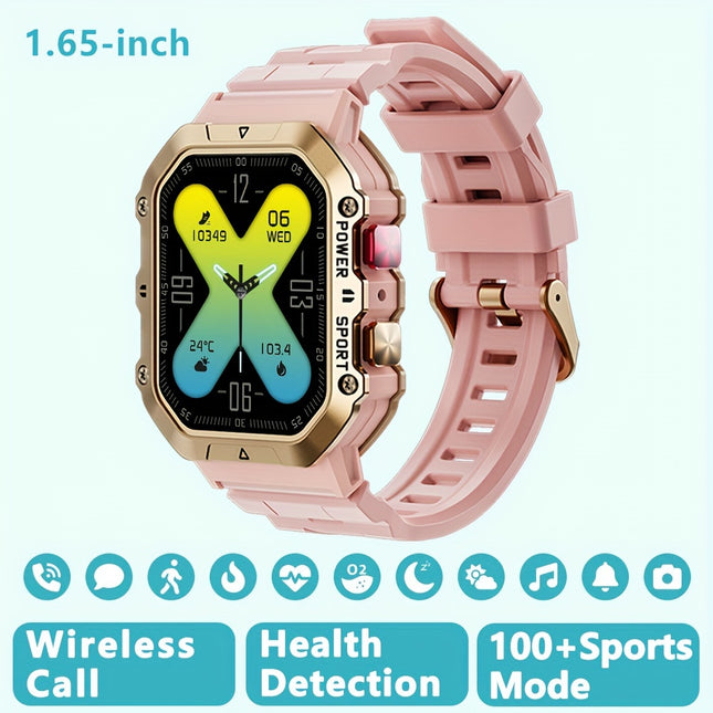 YOWMOY 2024 New Smart Watch, AMOLED, 1.65INCH, Wireless Call, Sport Mode, Sport Watch For