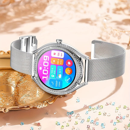 Smart Watch (Answer/Make Call), 128"AMOLED High-definition Color Screen, IP67 Waterproof/ Calculator/ Engineering Test Mode & Shipping Mode/Do Not Disturb Mode/Battery Saver Mode Fitness Watches for Women & Men