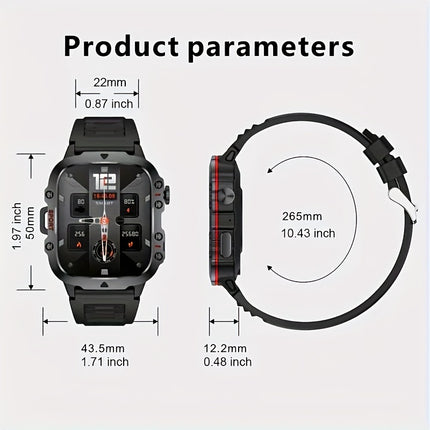 Smart Watch (Make/Answer Call), Fitness tracker For Women Men, Smartwatch With Sport Modes, 3ATM Waterproof Smart Activity Watch