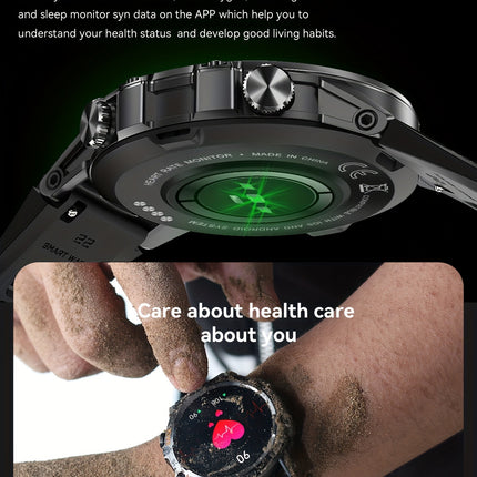 LIGE HD Smart Watch - Stylish Wrist Watches for Women Men with Wireless Call, 1.39" High-Definition Display, Multi-Sports Modes, Information Alerts, Sedentary Reminders, Music Control, Sports Pedometer, and Heart Rate Monitor