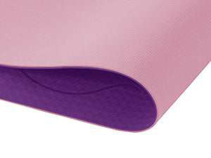 Good Nite 6mm TPE Yoga Mat - Non-Slip with Alignment Lines for Pilates, Fitness & Gym, Includes Strap (183x61cm)